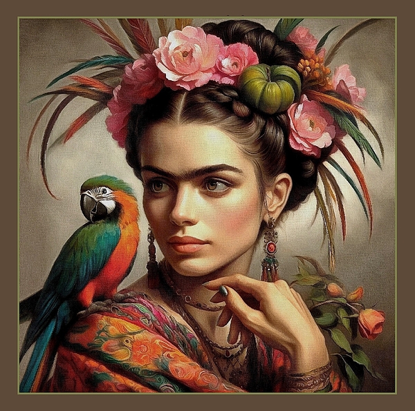 Paint Brush Productions - In The Style of Frida Kahlo