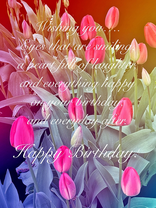 Jerry Abbott - Irish Birthday Wish - Greeting Card