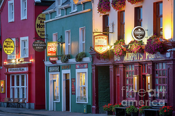 Irish Pubs - Dingle - Ireland Tote Bag by Brian Jannsen - Pixels