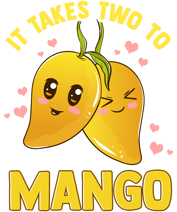 It Takes Two To Mango Funny Fruit Tango Pun Tote Bag by The Perfect  Presents - Pixels