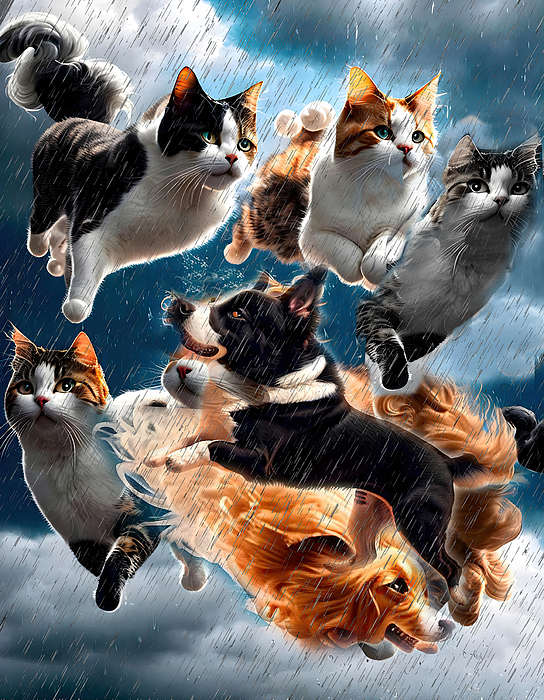 Carol Lowbeer - Its Raining Cats and Dogs