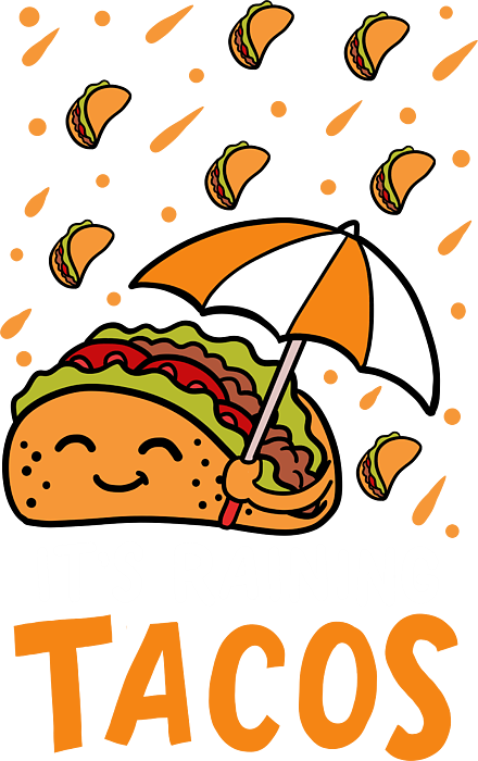 cute animated tacos for its raining tacos