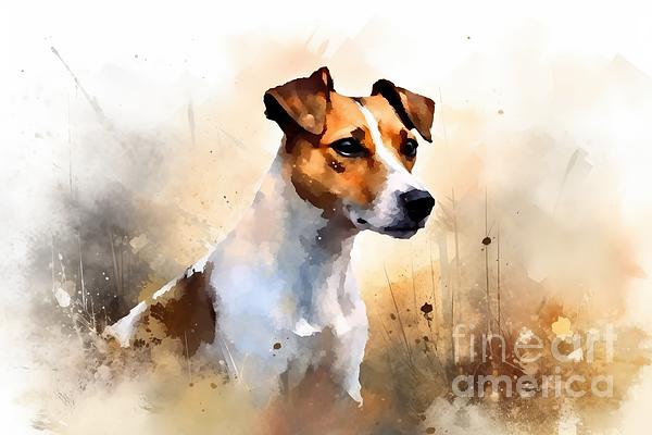 Chihuahua Beach Towel - Watercolor