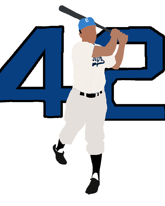 Jackie Robinson Day 42 Jersey - Number - Free Transparent PNG