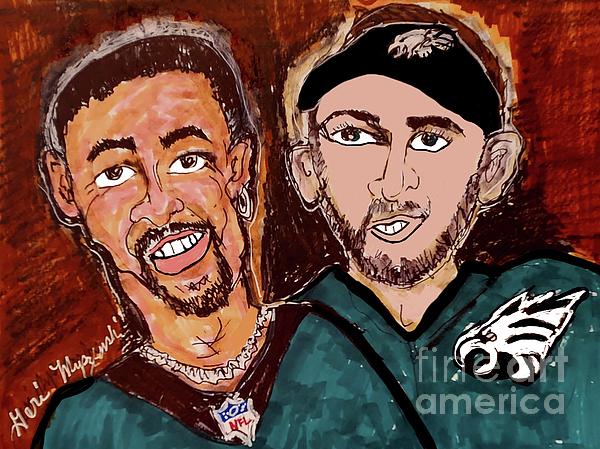 Philadelphia Eagles Jalen Hurts Fleece Blanket by Geraldine Myszenski -  Pixels