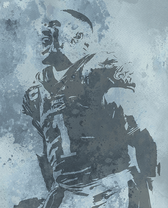 M Jalen Hurts, grunge art, Philadelphia Eagles, american football