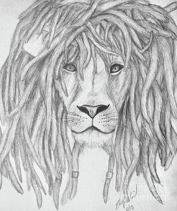 Phillip Villarreal - Jamaican Lion with dredlocs 