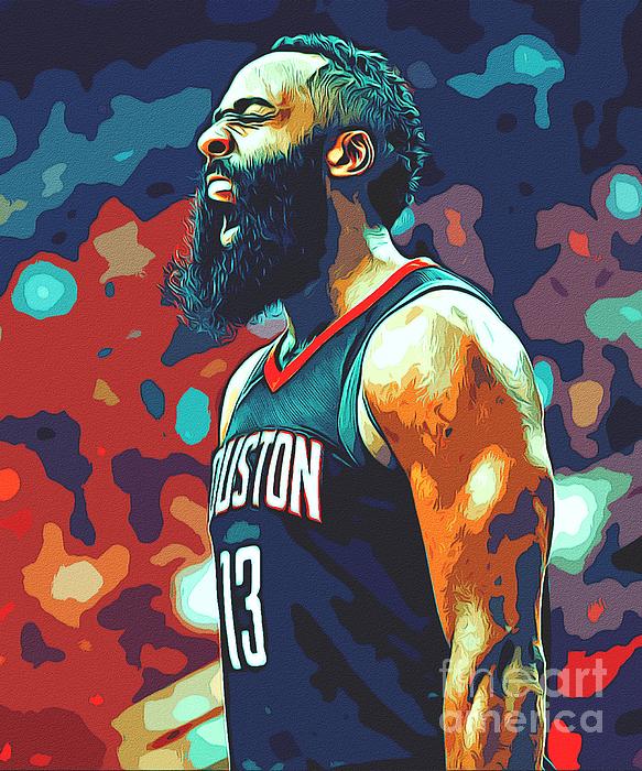 James Harden Sixers by Bui Chinh
