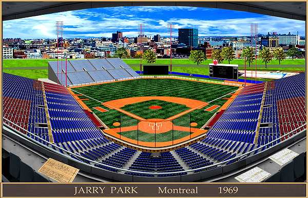 Jarry Park - Montreal Expos Print - the Stadium Shoppe