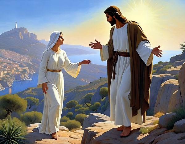 Ruth Digital  vision - Jesus and the Samaritan woman