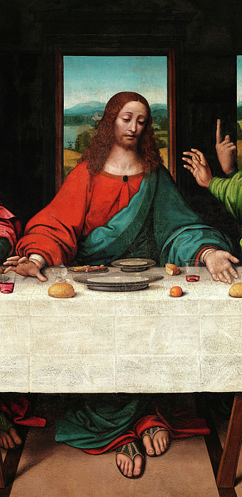 Jesus Christ, The Last Supper Greeting Card by Giampietrino after ...