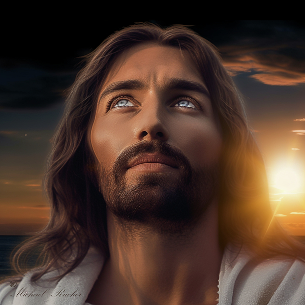 Michael Rucker - Jesus looking To God
