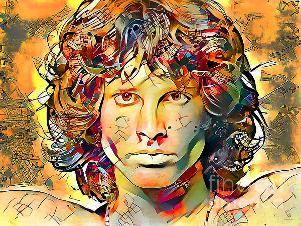 Jim morrison 2024 the doors painting