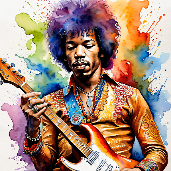 Delemore - Jimi Hendrix - Portrait of a Music Legend