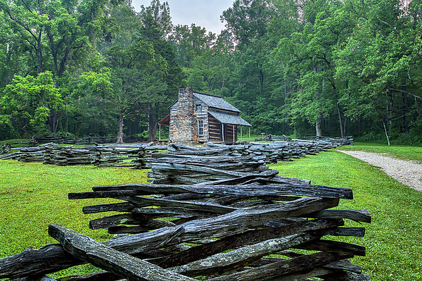 Steve Rich - John and Lucretia Oliver Cabin - Cades Cove Morning 8