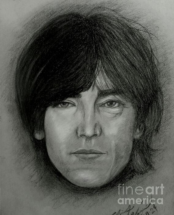 Phillip Villarreal - John Lennon, split portrait