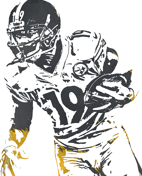 Juju Smith Schuster Canvas Prints for Sale