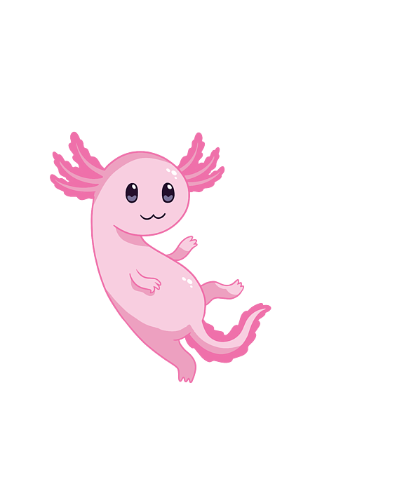 Just A Girl Who Loves Axolotl Funny Coffee Mug Cute Pink Axolotl