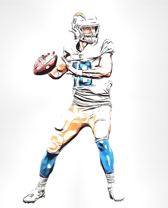 Cool Justin Herbert wallpaper I made : r/Chargers