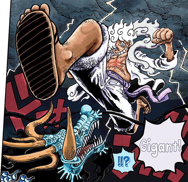 One Piece Luffy Gear 4 Stickers 