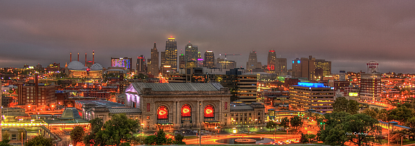 2023 Super Bowl LVII Champion Kansas City Chiefs Panoramic Picture