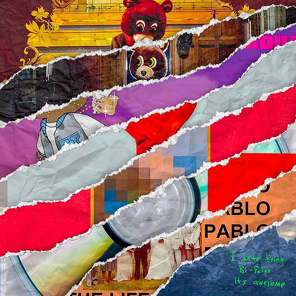 Kanye West Collage Poster
