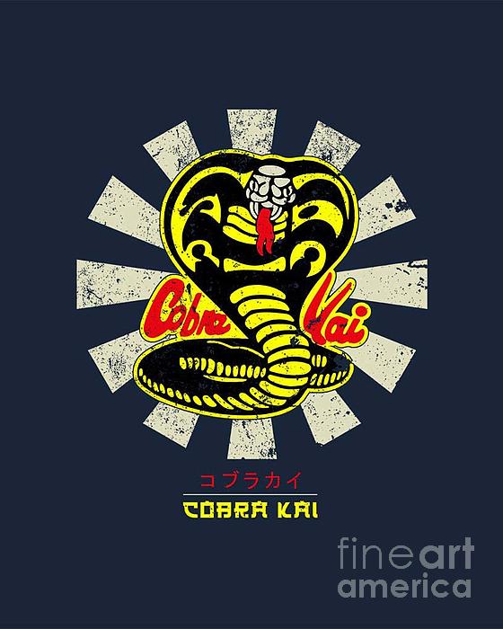 Karate Kid Cobra Kai Retro Coffee Mug by Nigom Paul - Pixels