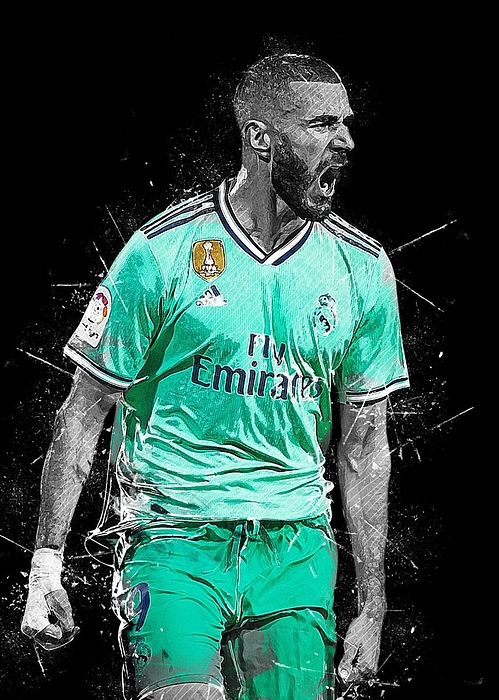 480x854 Resolution Karim Benzema 4k Real Madrid Android One Mobile Wallpaper  - Wallpapers Den