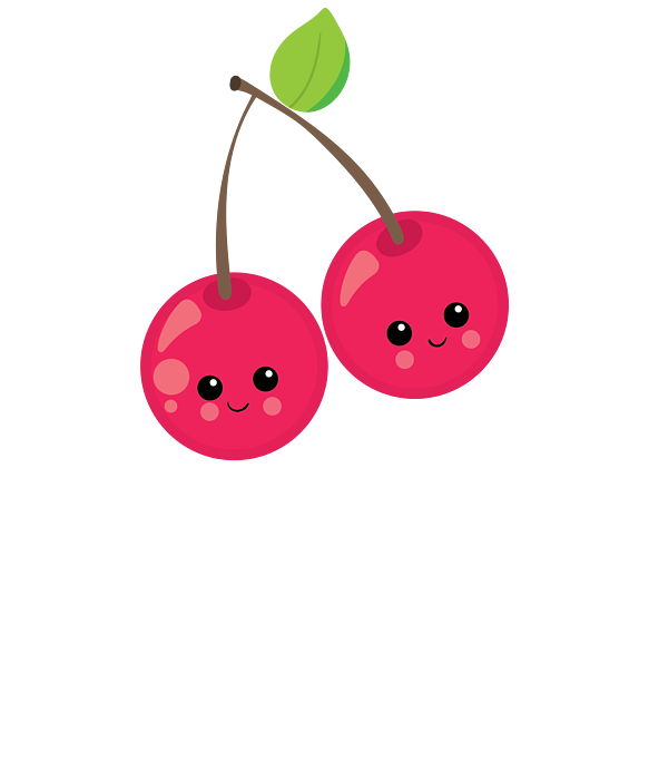 Kawaii Fruit Kawaii Cherries Cute Cartoon Fruit Jigsaw Puzzle by Stacy  McCafferty - Fine Art America