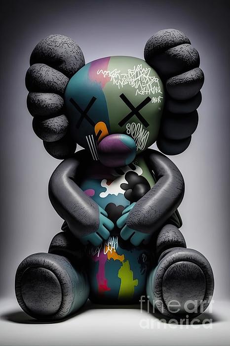 Kaws Sticker by Kaws - Fine Art America