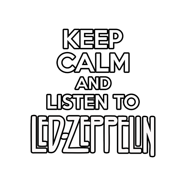 Keep calm and listen to Led Zeppelin Face Mask for Sale by Ares HM