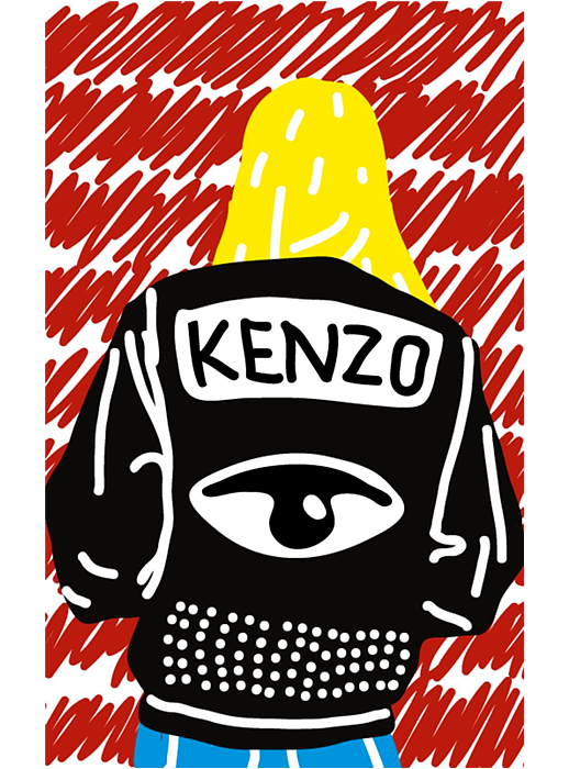 Kenzo on sale eye art