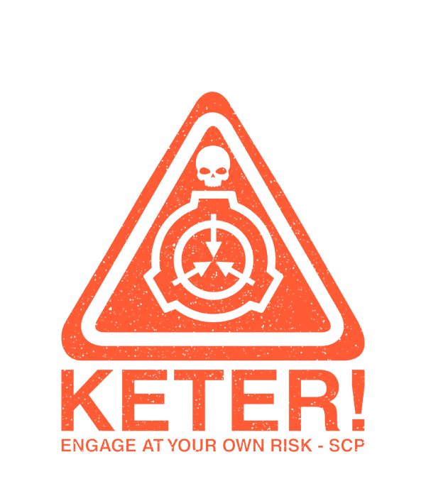 Keter Classification SCP Foundation Secure Contain Protect Sticker