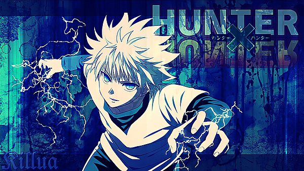 Original Hunter x Hunter Poster, Killua Zoldyck