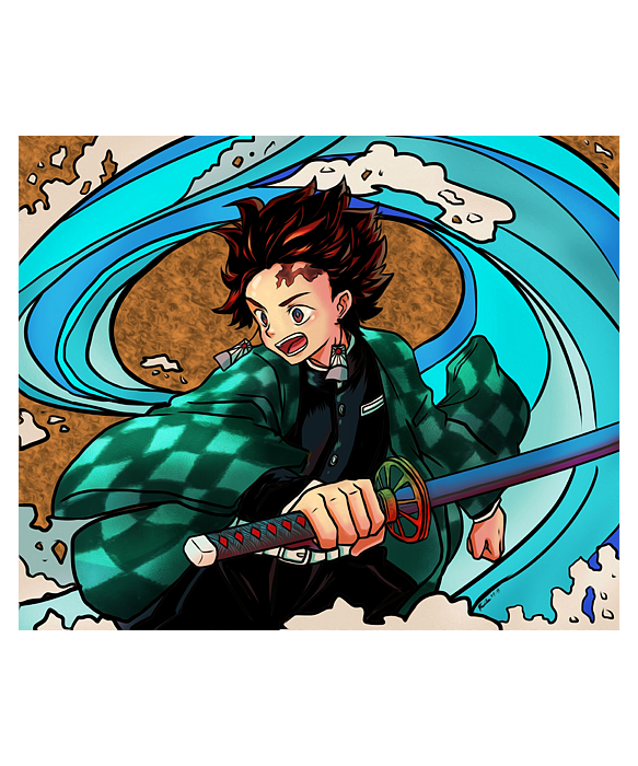 Kimetsu No Yaiba #3 Painting by Joe Tasha - Pixels