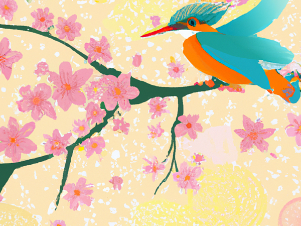 Jamie Thornberry - Kingfisher in Spring