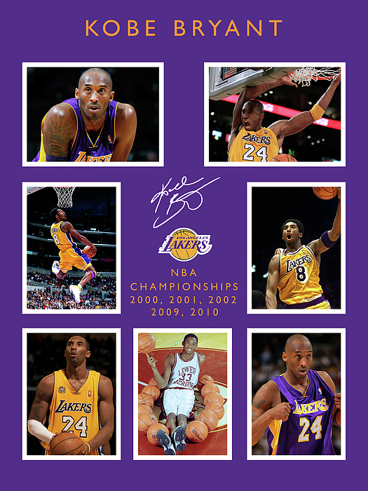 Kobe Bryant Los Angeles Lakers 2010 NBA Champions Team Photo (Size: 8 x  10)