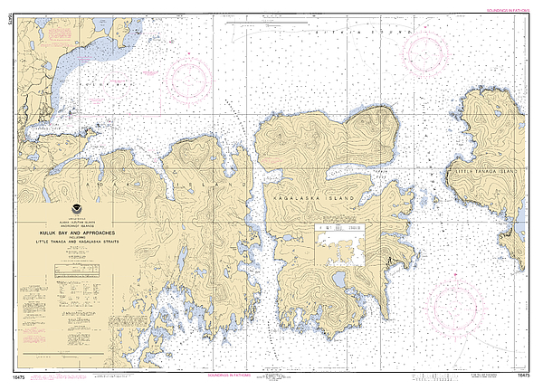 Kuluk Bay And Approaches And Little Tanaga Including Kagalaska Straits ...