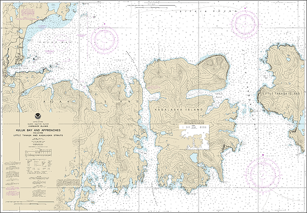 Kuluk Bay and Approaches Including Little Tanaga and Kagalaska Straits ...