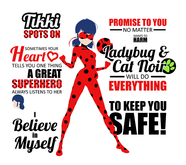 Miraculous Ladybug - Cat Noir Badge | Spiral Notebook