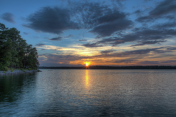 Steve Rich - Lake Thurmond Sunset - Petersburg