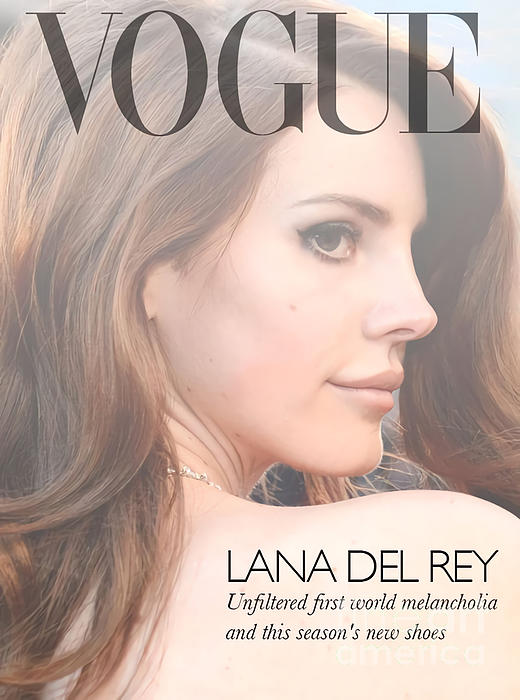 Lana Del Rey - Vogue Onesie by Justin Clancy - Fine Art America