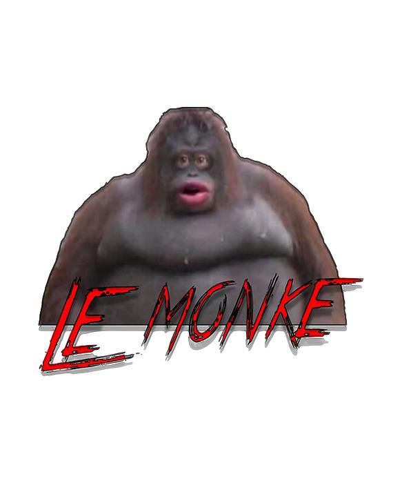 uh oh stinky le monke meme | Magnet