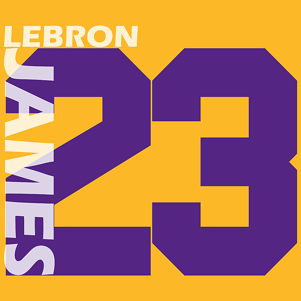 Lebron James Los Angeles Lakers Pixel Art 2 Tote Bag by Joe