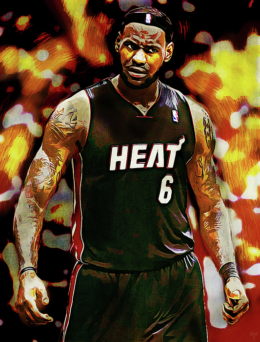 LeBron James Signed Miami Heat Authentic Pride Jersey