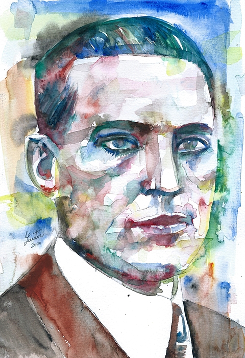 Portrait Painting in Watercolor — Book Hearted