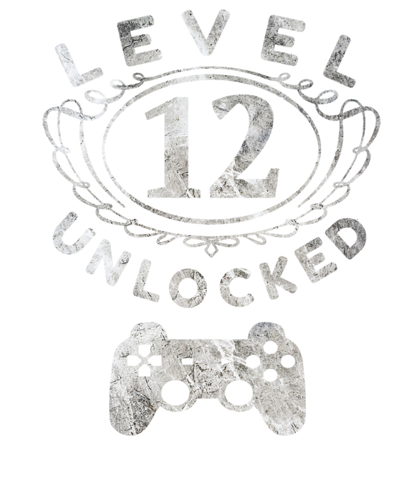 Number 12 (Vintage White) 12th Birthday' Sticker | Spreadshirt