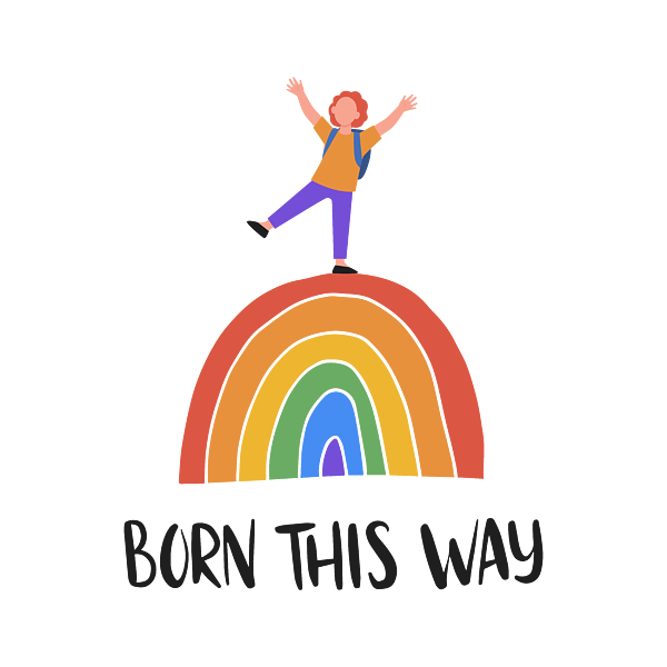 good mroning rainbow gay pride