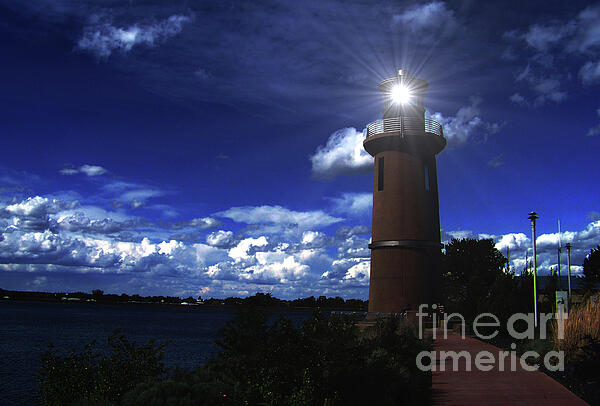 Charles Robinson - Light at Clover Island Lighthouse
