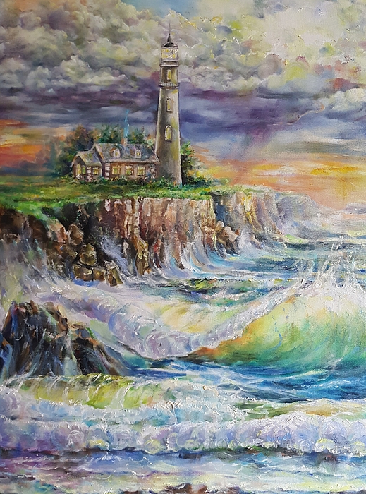 Alla Savinkov - Lighthouse Before the Storm